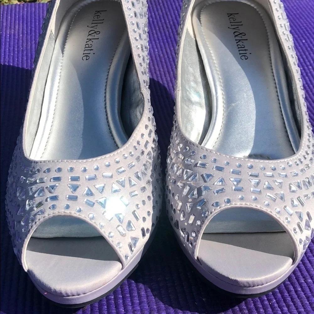 Kelly & Katie sequined shoes